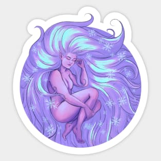 Mother Nature - Winter Sticker